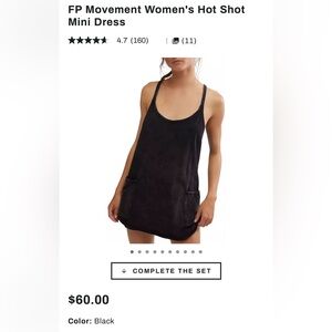 Free People Movement Mini Dress with Shorts